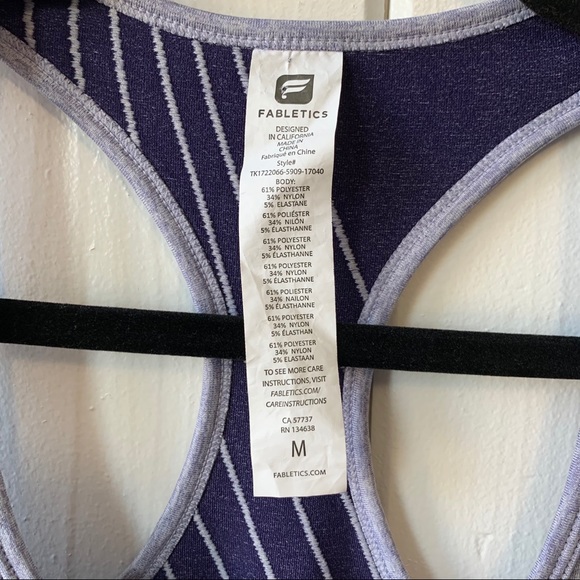 Fabletics Racerback Seamless Tank Top Size Medium - Picture 2 of 3